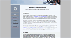 Desktop Screenshot of ebsplans.com